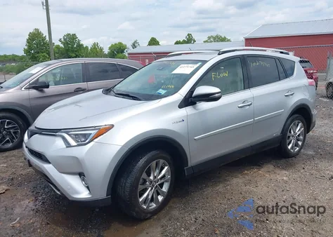 2016 Toyota Rav4 Hybrid Limited z USA, uszkodzony, nr VIN JTMDJREV6GD031344